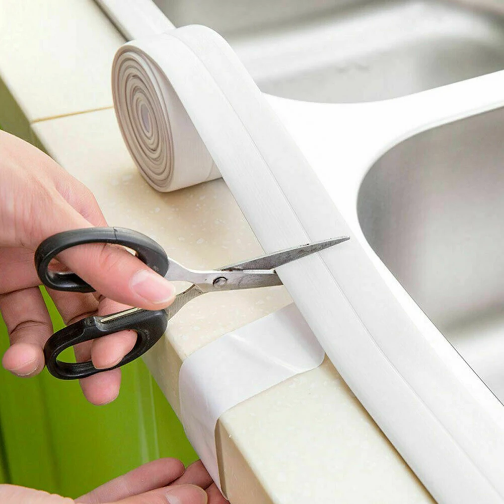 2M PVC Waterproof Tape Sink Crack Strip Kitchen Bathroom Bathtub Corner Sealing Tape Self Adhesive Sink Stove Crack Stickers
2M PVC Waterproof Tape Sink Crack Strip Kitchen Bathroom Bathtub Corner Sealing Tape Self Adhesive Sink Stove Crack Stickers