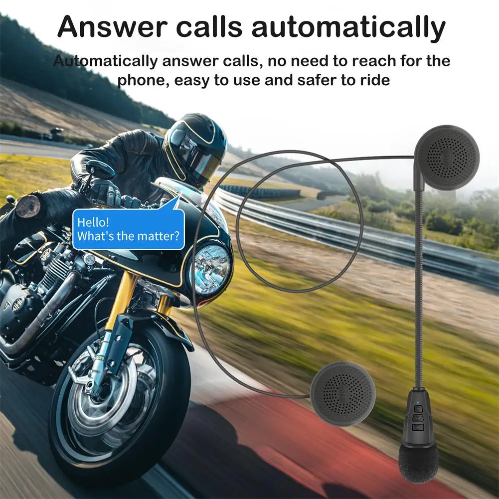 Bluetooth-compatible 5.0 Motorcycle Helmet Headset Wireless Music Navigation Hands-free Calling Speaker Music Player
Bluetooth-compatible 5.0 Motorcycle Helmet Headset Wireless Music Navigation Hands-free Calling Speaker Music Player