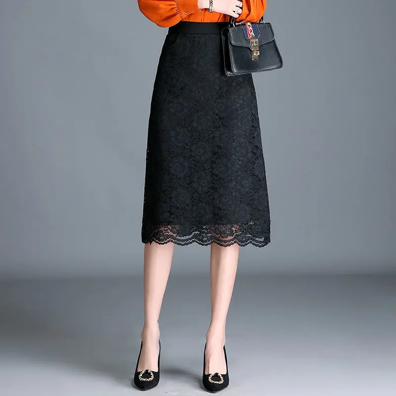 Summer New Korean Chic Temperament Elegant Slim Solid High Waist Straight Skirt Female Lace Office Lady Ruffles Hip Skirts E28
Summer New Korean Chic Temperament Elegant Slim Solid High Waist Straight Skirt Female Lace Office Lady Ruffles Hip Skirts E28