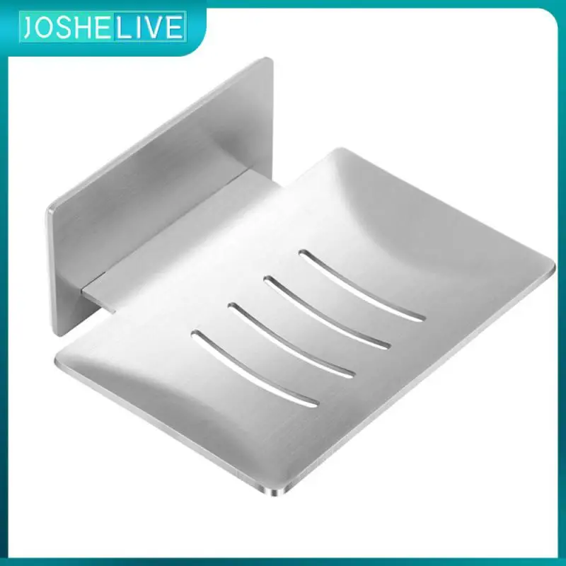 Soap Sponge Holder Silver Wall Mounted Soap Dish Soap Holder Accessories Free-punching Stainless Steel Kitchen
Soap Sponge Holder Silver Wall Mounted Soap Dish Soap Holder Accessories Free-punching Stainless Steel Kitchen