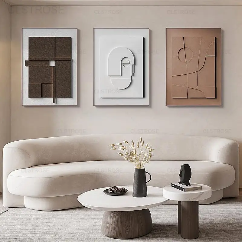 Nordic Brown Geometric Abstract Canvas Paintings Modern Minimalist Pictures Wall Art Aesthetic Posters for Living Room Decor
Nordic Brown Geometric Abstract Canvas Paintings Modern Minimalist Pictures Wall Art Aesthetic Posters for Living Room Decor