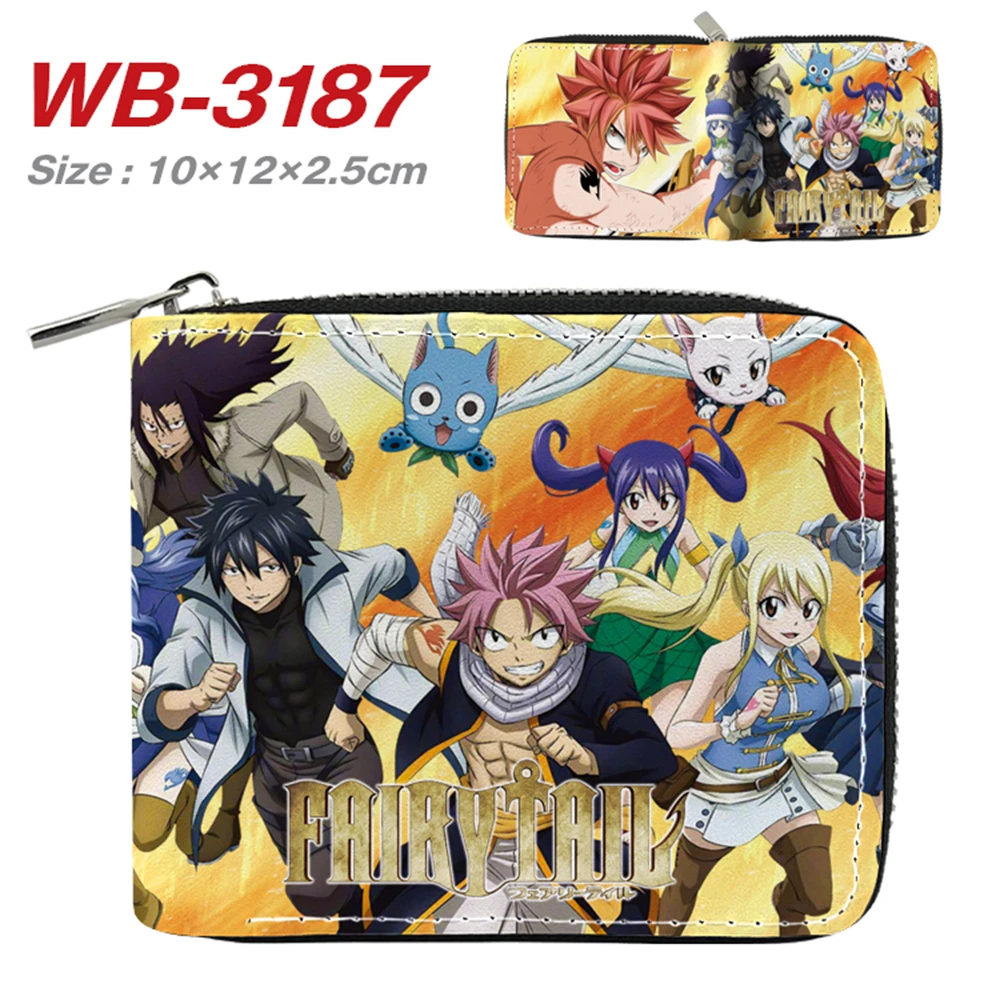 Anime Fairy Tail Printing PU Wallet Zipper Cartoon Card Pack Photo Holder Boys Girls Student Purse Short Coin Bag Pocket Gifts
Anime Fairy Tail Printing PU Wallet Zipper Cartoon Card Pack Photo Holder Boys Girls Student Purse Short Coin Bag Pocket Gifts