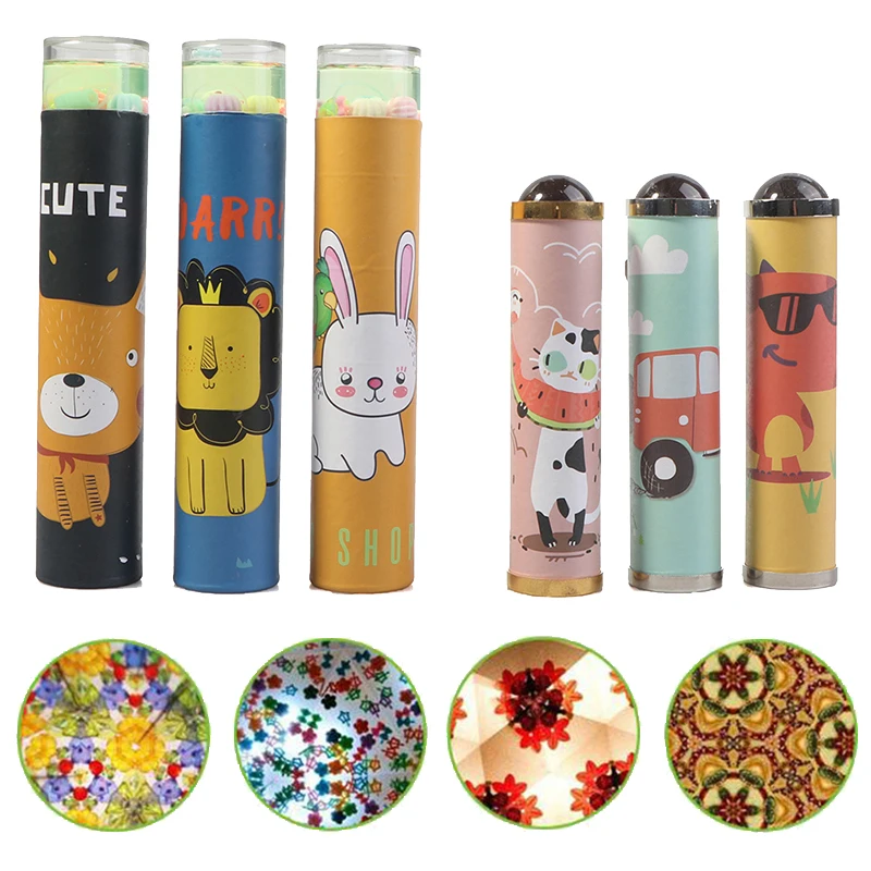 1Pc Cartoon Children Interactive Logical Rotating Kaleidoscope Magic Classic Educational Toys for Kids Imaginative Color Random
1Pc Cartoon Children Interactive Logical Rotating Kaleidoscope Magic Classic Educational Toys for Kids Imaginative Color Random