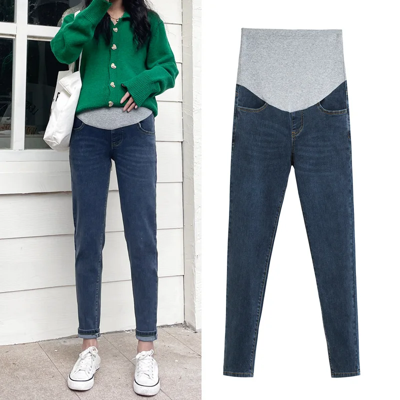 Pregnant women dress up jeans 2022 spring and autumn new elastic denim outer wear pregnant women's belly support pants
Pregnant women dress up jeans 2022 spring and autumn new elastic denim outer wear pregnant women's belly support pants