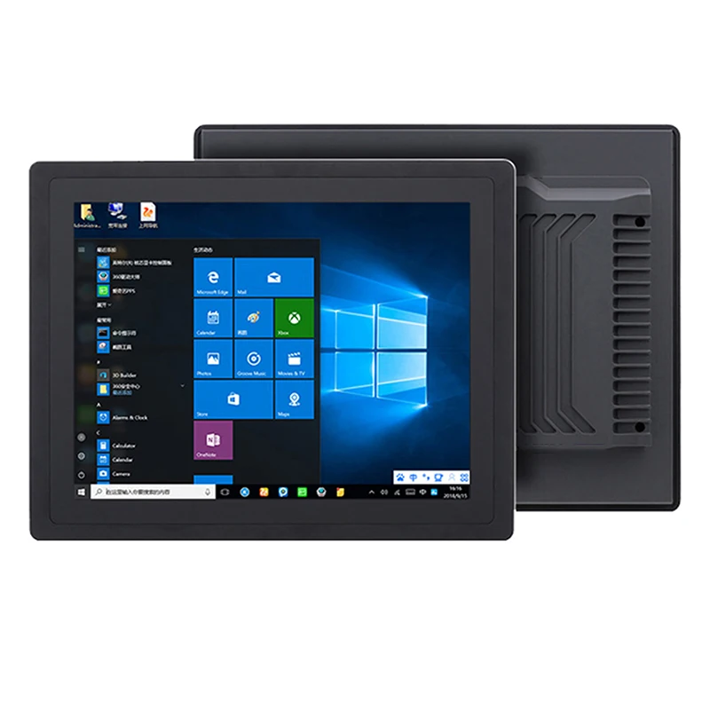 

17 Inch Capacitive Touch Industrial Panel PC Embedded Mini Computer Intel Core i3/i5/i7 6th With RS232 COM Win10 Pro