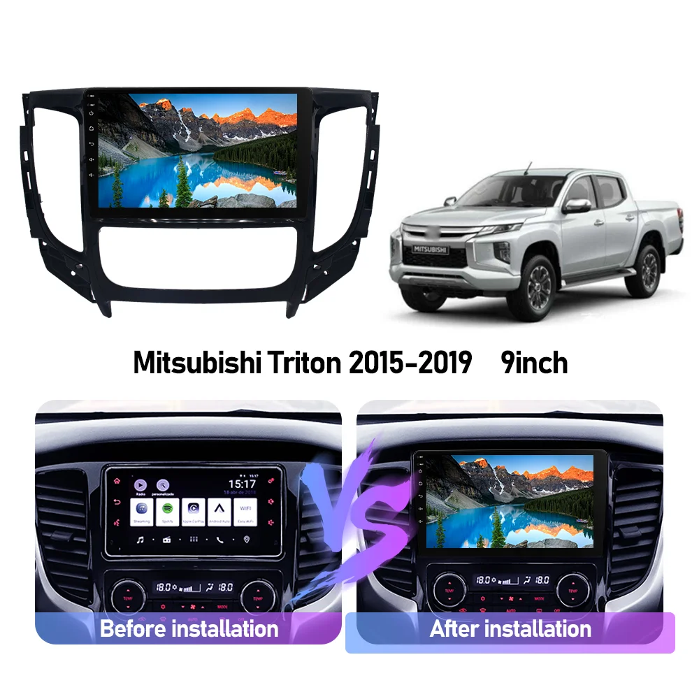 Eunavi Android Auto GPS Navigation For Mitsubishi TRITON 2015 - 2019 AT Car Radio Multimedia Player 2din 2 din Carplay no dvd
Eunavi Android Auto GPS Navigation For Mitsubishi TRITON 2015 - 2019 AT Car Radio Multimedia Player 2din 2 din Carplay no dvd