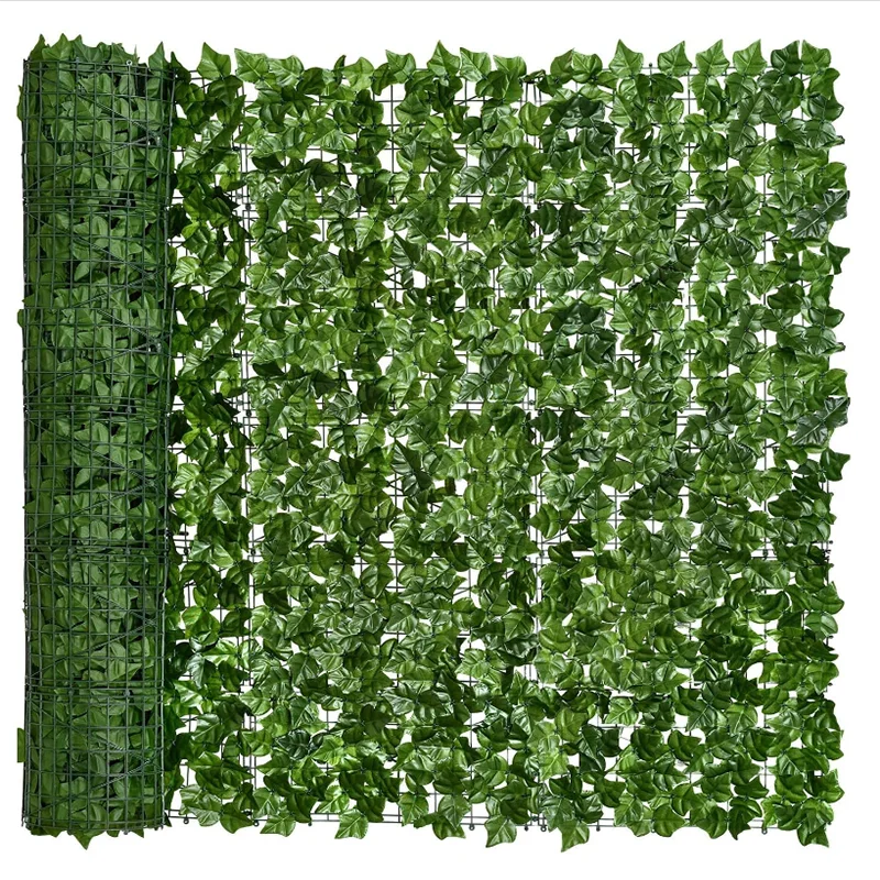 50X200cm Artificial Ivy Hedge Green Leaf Fence Panels Faux Privacy Fence Screen for Home Outdoor Garden Balcony Decoration 1X3m
50X200cm Artificial Ivy Hedge Green Leaf Fence Panels Faux Privacy Fence Screen for Home Outdoor Garden Balcony Decoration 1X3m