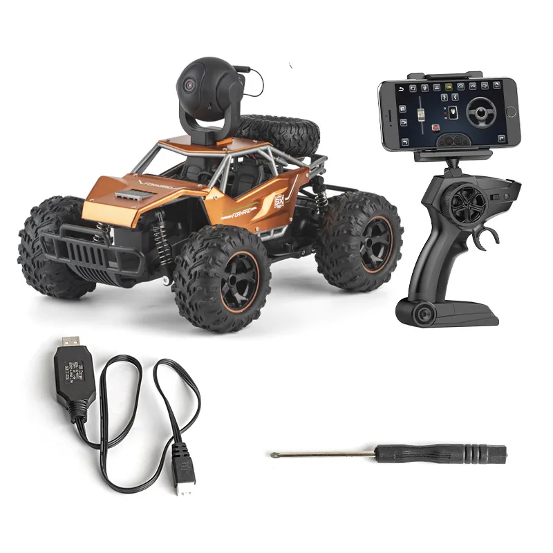 Remote control car with camera Off-road climbing car 1:14 video car children's toy car remote control toys rc cars for adults
Remote control car with camera Off-road climbing car 1:14 video car children's toy car remote control toys rc cars for adults