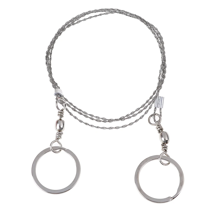 1Pc Stainless Steel Wire Saw Ring Scroll Travel Camping Emergency Survival Gear Rope Chain Saws Wood Outdoor Tools
1Pc Stainless Steel Wire Saw Ring Scroll Travel Camping Emergency Survival Gear Rope Chain Saws Wood Outdoor Tools