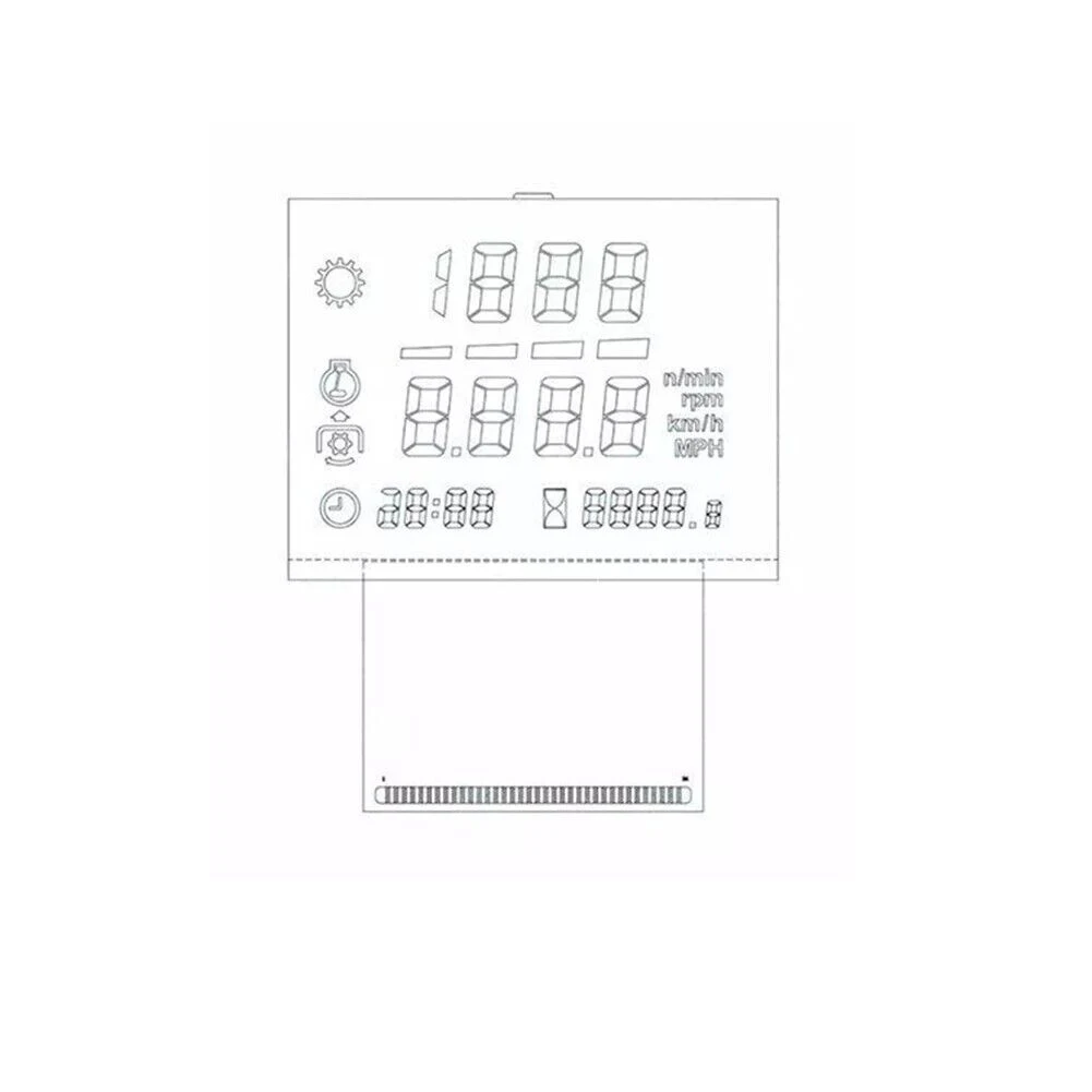 Cluster Repair LCD Display For Massey Ferguson For Deere Tractors Instrument Cluster Repair Direct Replacement Glass Durable
Cluster Repair LCD Display For Massey Ferguson For Deere Tractors Instrument Cluster Repair Direct Replacement Glass Durable