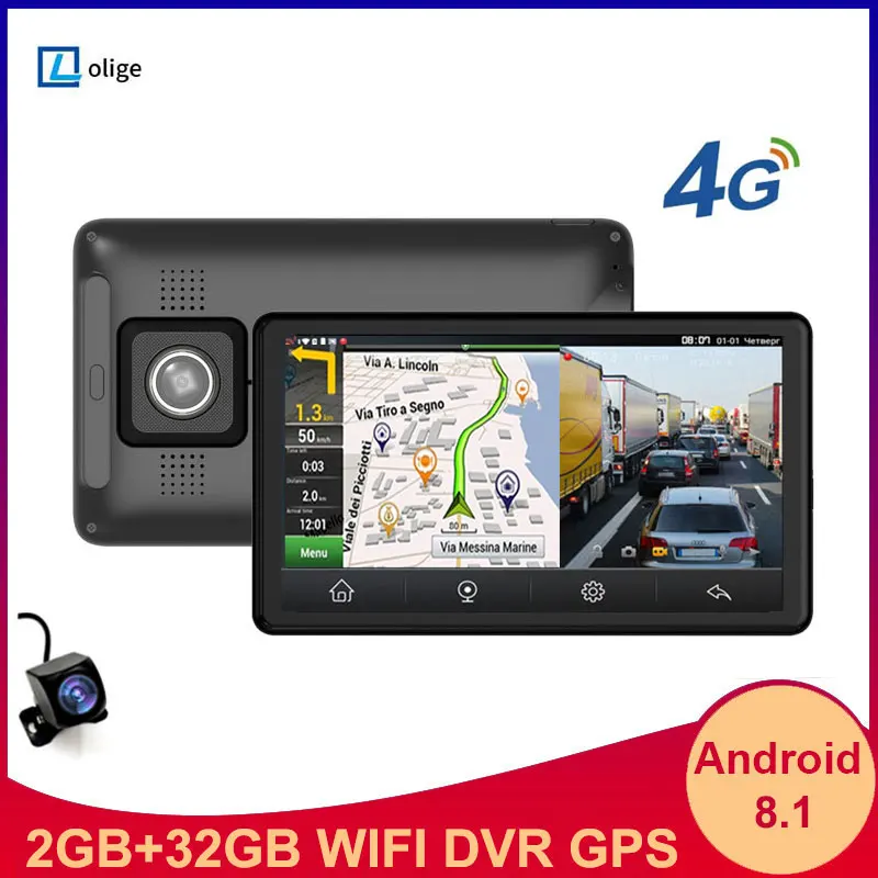 GPS Navigation 4G Car Video Recorder Car DVR Dash cam for car Dual Camera Remote Monitoring 24 h park free map Android 8.1 WiFi
GPS Navigation 4G Car Video Recorder Car DVR Dash cam for car Dual Camera Remote Monitoring 24 h park free map Android 8.1 WiFi