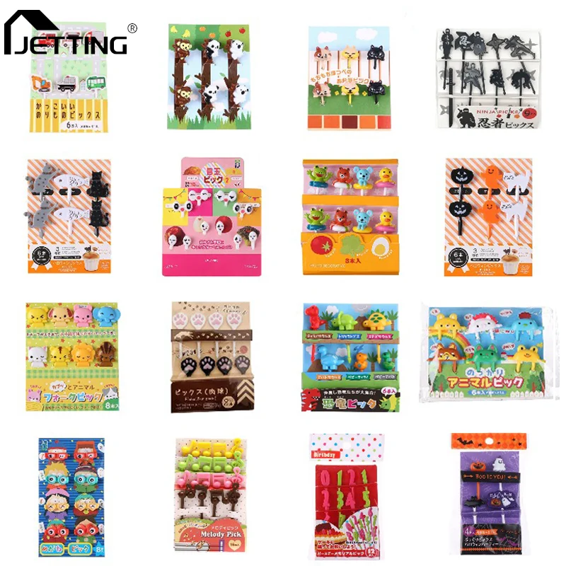 Halloween Christmas Bento Vegetable Crockery Cute Mini Chopsticks For Children's Fruit Forks Kids Food Picks Cartoon Animal
Halloween Christmas Bento Vegetable Crockery Cute Mini Chopsticks For Children's Fruit Forks Kids Food Picks Cartoon Animal