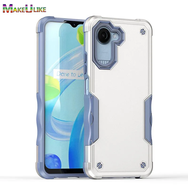 Armor Case for Realme C30 Case Silicone Soft Inner Hard Shell Shockproof Cover for Realme C21y C25y C30S C11 C25 C12 C15 Case
Armor Case for Realme C30 Case Silicone Soft Inner Hard Shell Shockproof Cover for Realme C21y C25y C30S C11 C25 C12 C15 Case
