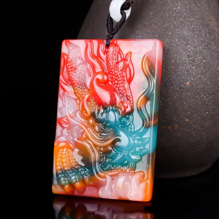 Подвеска из натурального нефрита с головой дракона Gobi в Синьцзяне, красивый кулон для богатства в виде дракона и когтя для мужчин и женщин
Подвеска из натурального нефрита с головой дракона Gobi в Синьцзяне, красивый кулон для богатства в виде дракона и когтя для мужчин и женщин