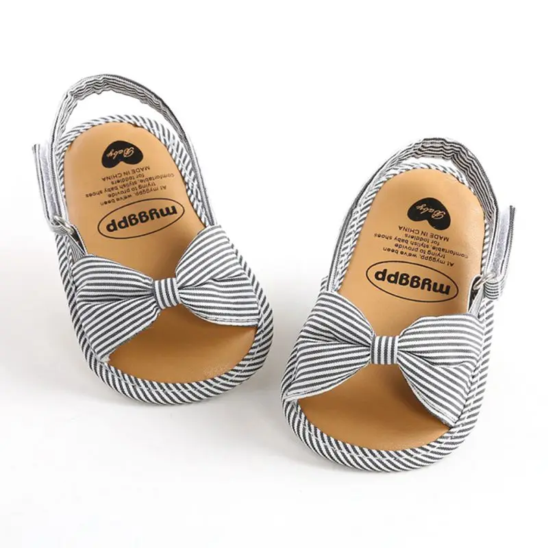 Newborn Toddler Baby Infant Shoes Cute Striped Kids Girl Summer Soft Sole Bow Sandal Shoes 0-18M
Newborn Toddler Baby Infant Shoes Cute Striped Kids Girl Summer Soft Sole Bow Sandal Shoes 0-18M