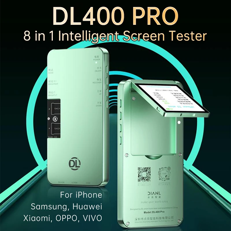 Тестер ЖК-экрана DL400pro TrueTone с гибким кабелем для iPhone iWatch Huawei Samsung Vivo OPPO HUAWEI XIAOMI 3DTouch тестирование дисплея
Тестер ЖК-экрана DL400pro TrueTone с гибким кабелем для iPhone iWatch Huawei Samsung Vivo OPPO HUAWEI XIAOMI 3DTouch тестирование дисплея