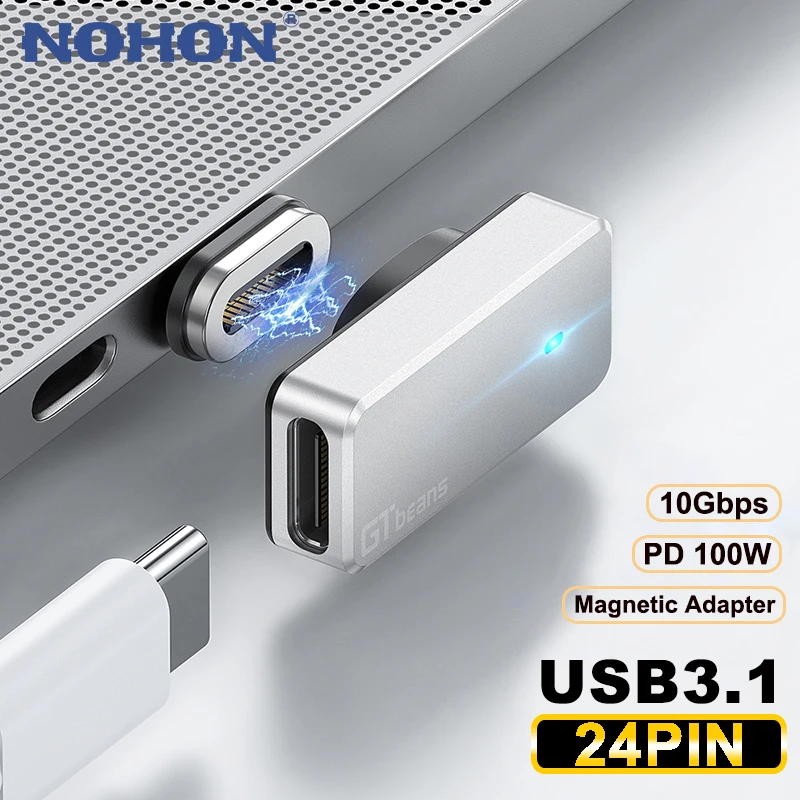 Магнитный адаптер USB 3,1, USB C OTG, 10 Гбит/с, 4K, 60 Гц, PD, 100 Вт, быстрая зарядка, Тип C, магнитный разъем для Macbook Pro, Samsung, ноутбука
Магнитный адаптер USB 3,1, USB C OTG, 10 Гбит/с, 4K, 60 Гц, PD, 100 Вт, быстрая зарядка, Тип C, магнитный разъем для Macbook Pro, Samsung, ноутбука