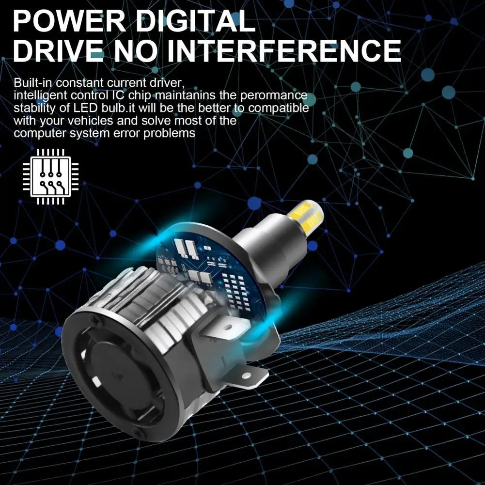 Compact 2Pcs Solid H7 9005 9006 Headlight Canbus Bulb Impact Resistant LED Headlight Straight Plug for Car
Compact 2Pcs Solid H7 9005 9006 Headlight Canbus Bulb Impact Resistant LED Headlight Straight Plug for Car