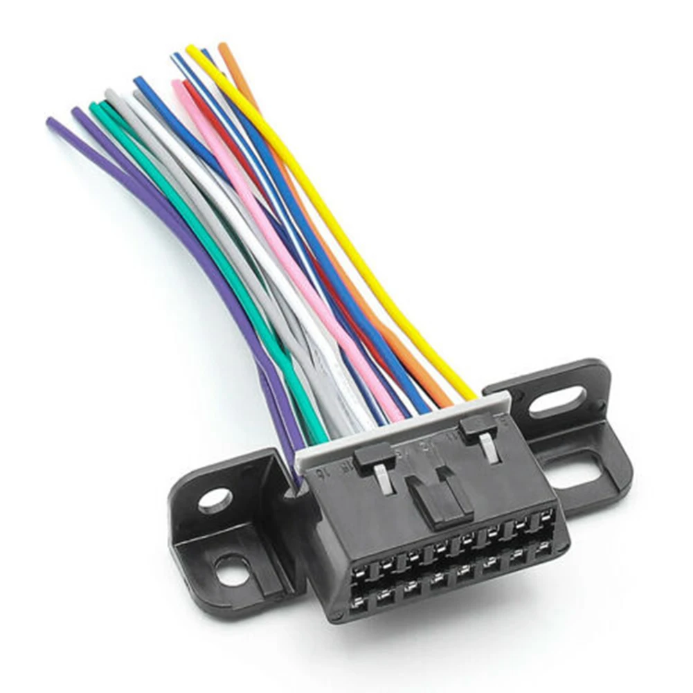 OBDII Car Diagnostic Scanner Plug Female Connector With 10cm Cable 16Pin Car Accessories High Quality Diagnostic Connectors
OBDII Car Diagnostic Scanner Plug Female Connector With 10cm Cable 16Pin Car Accessories High Quality Diagnostic Connectors