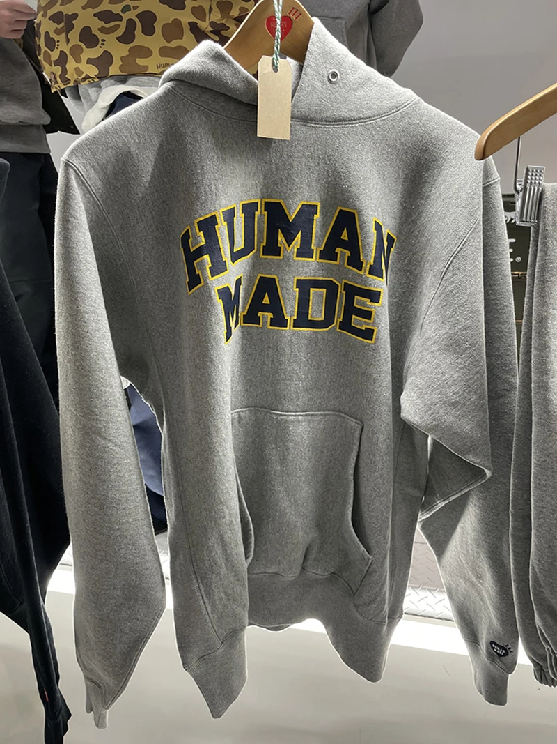 HUMAN MADE Fleece Sweatshirt Chest Letter Logo Men Women 1:1 Human Made Couple Hoodie
HUMAN MADE Fleece Sweatshirt Chest Letter Logo Men Women 1:1 Human Made Couple Hoodie