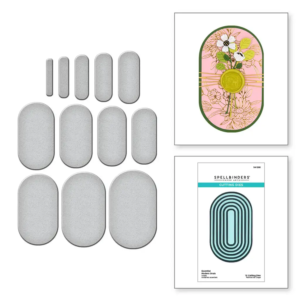 2023 New Oval Frame Nesting Metal Cutting Dies For DIY Craft Making Paper Greeting Card Scrapbooking
2023 New Oval Frame Nesting Metal Cutting Dies For DIY Craft Making Paper Greeting Card Scrapbooking