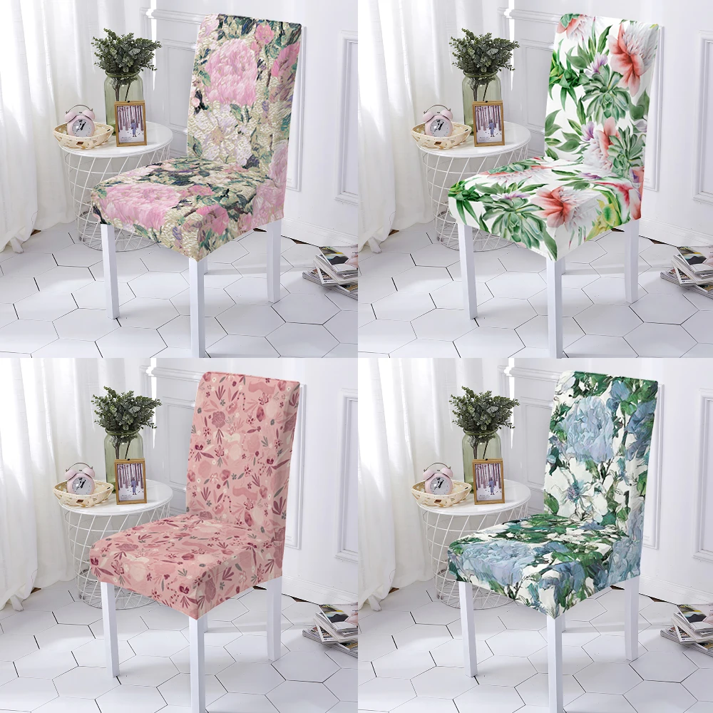 Flowers Stretch Chair Covers Dinner Room Anti-Dirty Kitchen Seat Cover 1Pc High Living Spandex Chair Slipcover Chairs Kitchen
Flowers Stretch Chair Covers Dinner Room Anti-Dirty Kitchen Seat Cover 1Pc High Living Spandex Chair Slipcover Chairs Kitchen