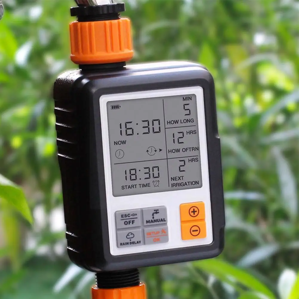 Garden Watering Timer Garden Irrigation Contronller Irrigation Operated Screen Display Battery Timer Waterproof Large Autom P5O9
Garden Watering Timer Garden Irrigation Contronller Irrigation Operated Screen Display Battery Timer Waterproof Large Autom P5O9