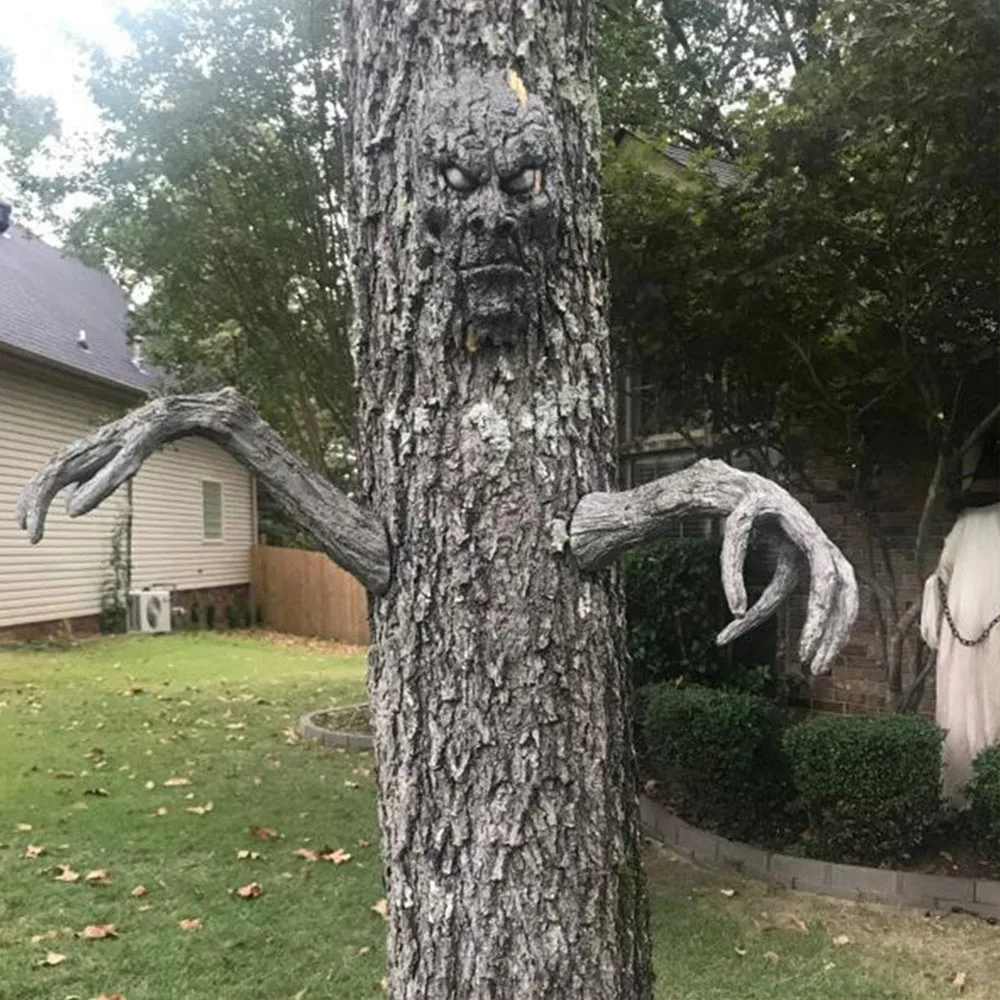 Creative Bark Ghost Face Facial Tree Bark Face Outdoor Garden Statue Ghost Face Sculpture Garden Props Features Decoration
Creative Bark Ghost Face Facial Tree Bark Face Outdoor Garden Statue Ghost Face Sculpture Garden Props Features Decoration