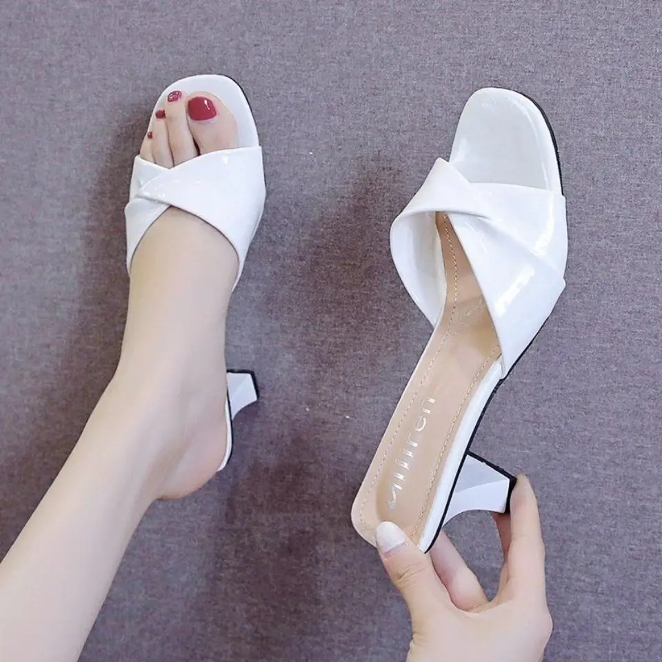 Women Sandals Fashion Summer New Simple Open Toe Round Toe Thin Heels Sandals Female Sexy High Heels Mujer Punps Sandles Women
Women Sandals Fashion Summer New Simple Open Toe Round Toe Thin Heels Sandals Female Sexy High Heels Mujer Punps Sandles Women