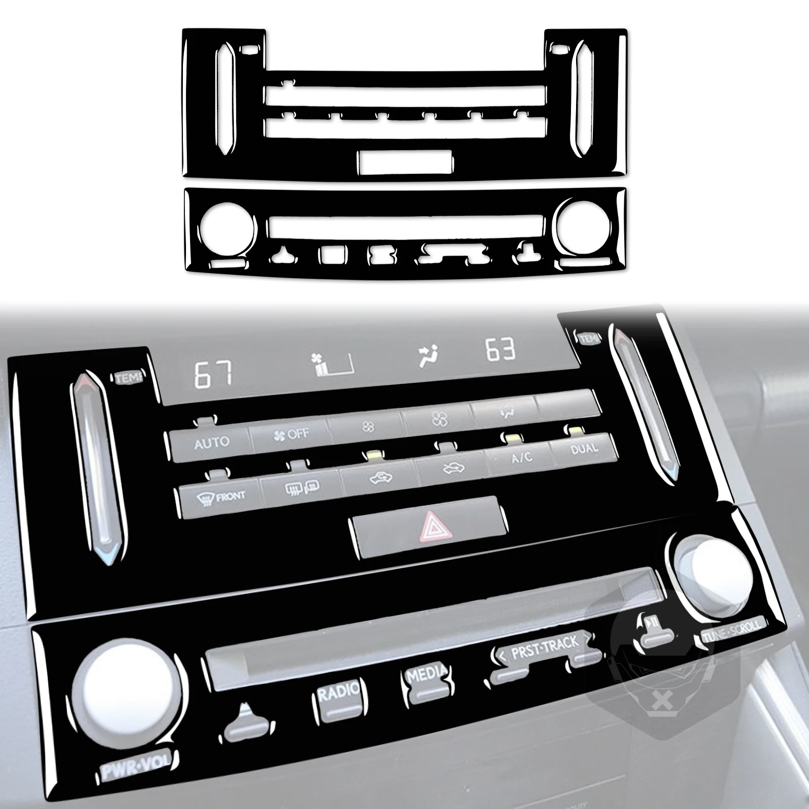 Air conditioning CD panel Decoration Cover Trim Sticker Decal for Lexus IS250 2013-2015 2016 2017 2018 2019 Car Accessories ABS
Air conditioning CD panel Decoration Cover Trim Sticker Decal for Lexus IS250 2013-2015 2016 2017 2018 2019 Car Accessories ABS