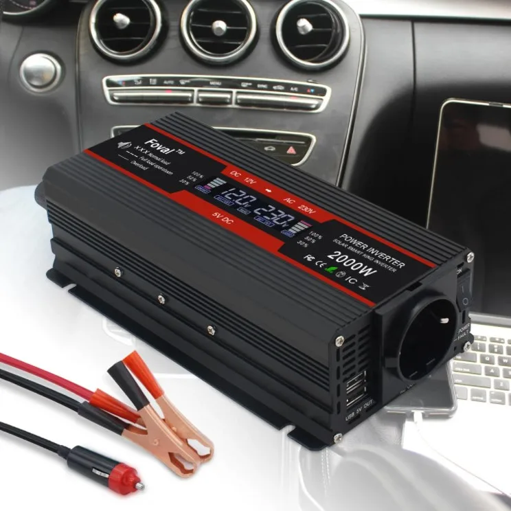 Преобразователь напряжения Solor с ЖК-дисплеем, 12 В/24 В постоянного тока в 220 В переменного тока, 230 В, 1500 Вт/2000 Вт/2600 Вт, черный преобразователь н...
Преобразователь напряжения Solor с ЖК-дисплеем, 12 В/24 В постоянного тока в 220 В переменного тока, 230 В, 1500 Вт/2000 Вт/2600 Вт, черный преобразователь н...