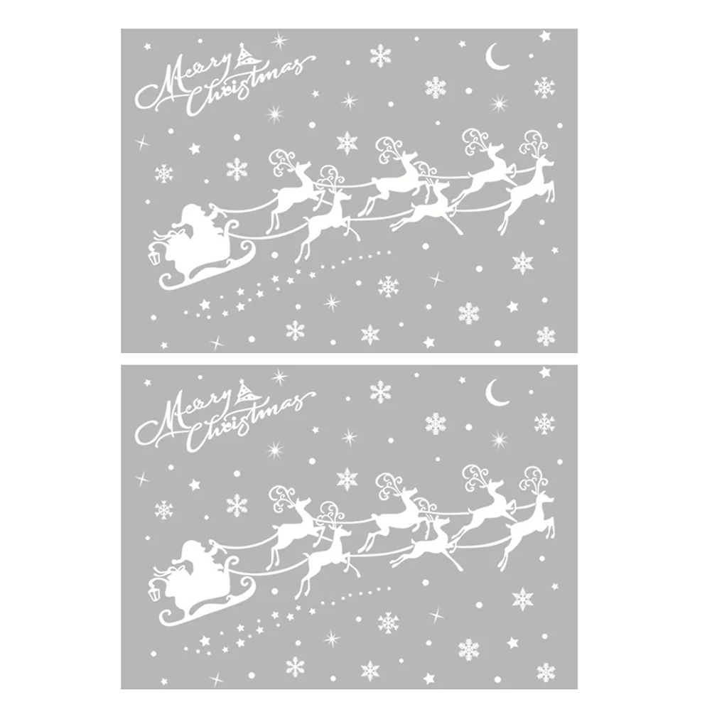 2 Sets/4PCS Sleigh Electrostatic Creative Wall Stickers Stickers Window Stickers for Decoration
2 Sets/4PCS Sleigh Electrostatic Creative Wall Stickers Stickers Window Stickers for Decoration
