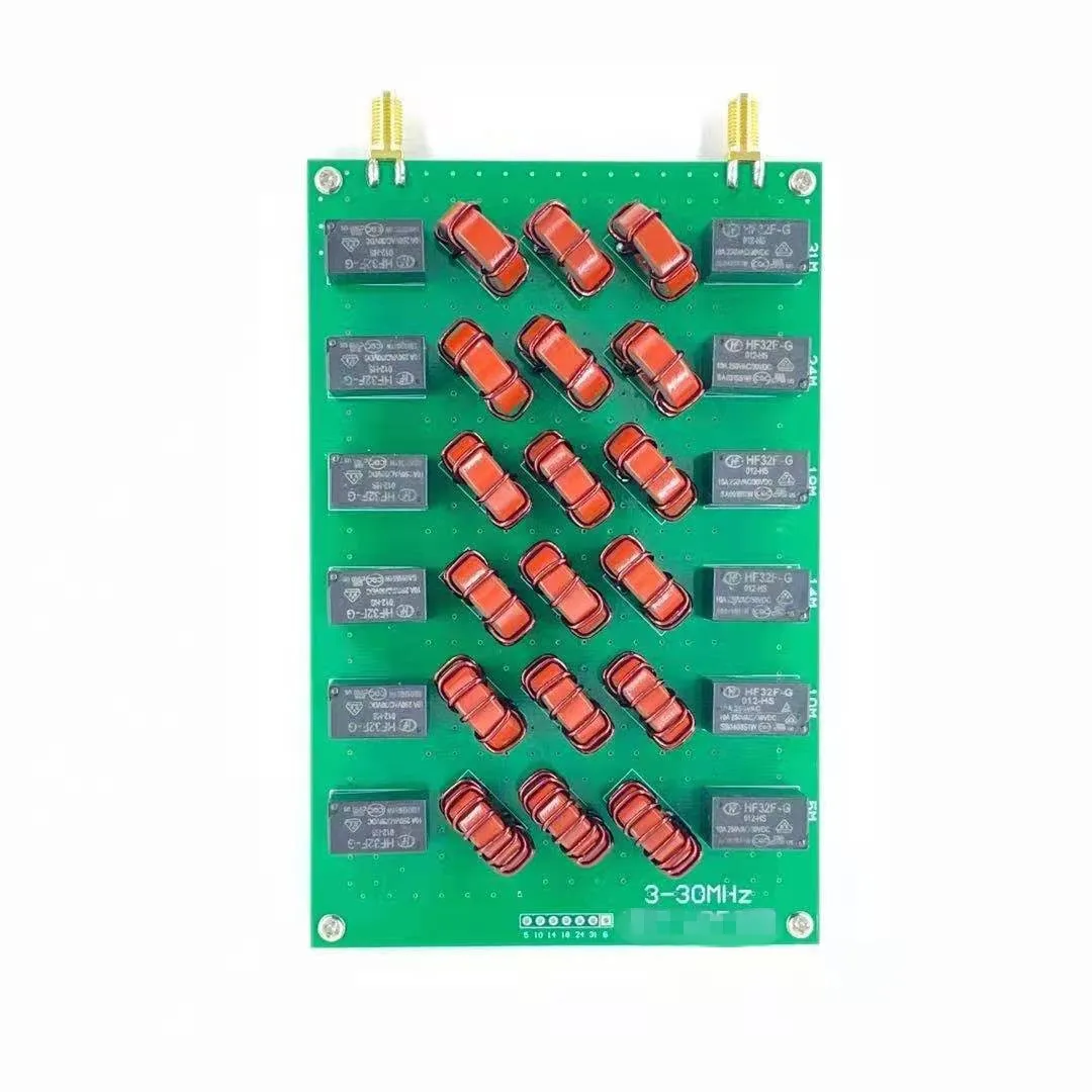 LPF-200 коротковолновый HF фильтр нижних частот LPF для коротковолновых усилителей мощности радиоприемников 6 диапазонов 200 Вт CW/300 Вт SSB
LPF-200 коротковолновый HF фильтр нижних частот LPF для коротковолновых усилителей мощности радиоприемников 6 диапазонов 200 Вт CW/300 Вт SSB