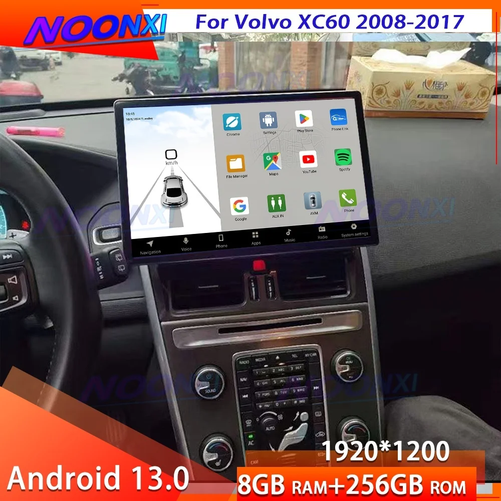13,1 "для Volvo XC60 2008-2017 Android 13 Автомобильный радиоприемник с навигацией GPS Мультимедийный плеер WiFi 4G DSP Стерео Беспроводной Carpaly NO 2din
13,1 "для Volvo XC60 2008-2017 Android 13 Автомобильный радиоприемник с навигацией GPS Мультимедийный плеер WiFi 4G DSP Стерео Беспроводной Carpaly NO 2din