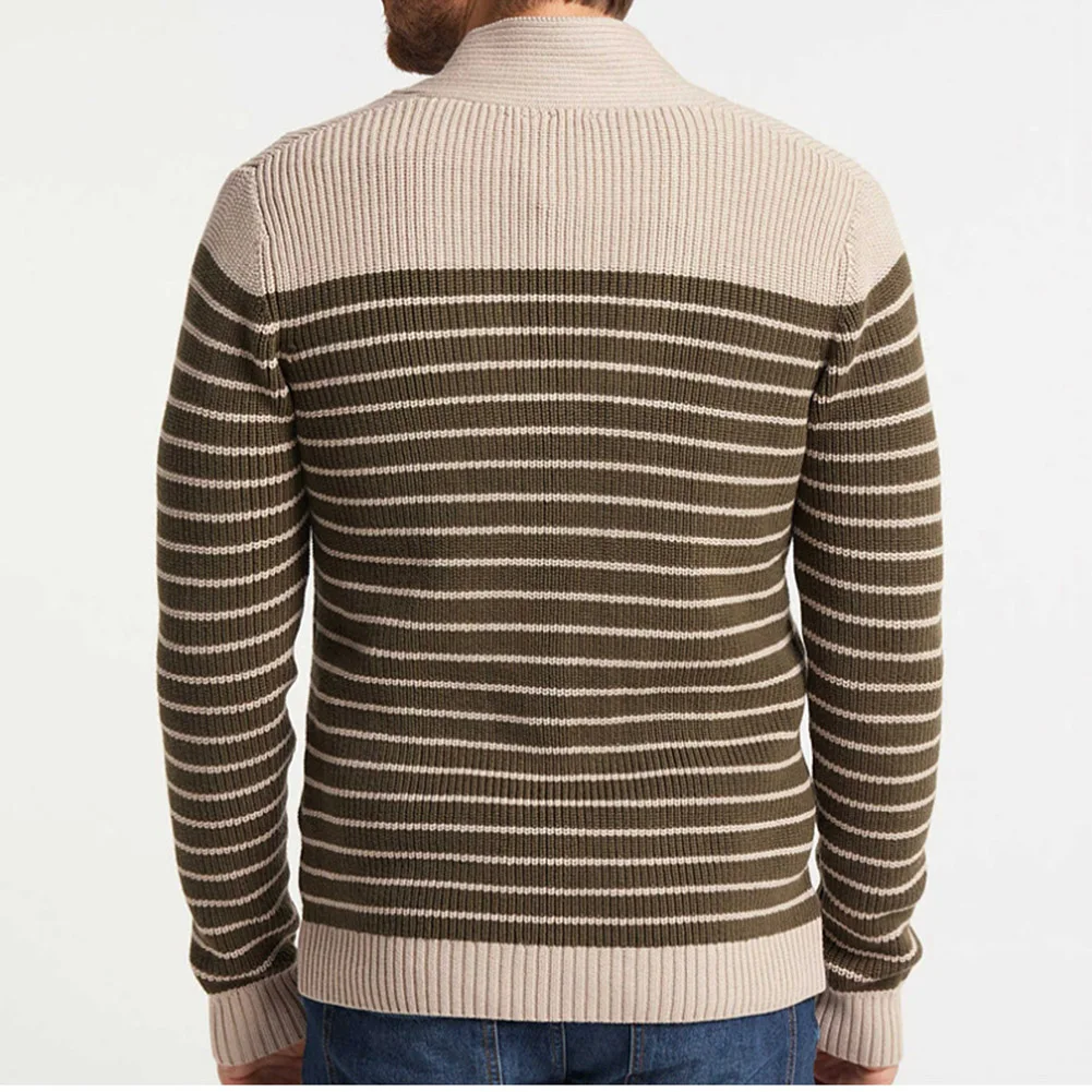 Jacket Mens Sweater Daily Holiday Overcoat Slim Fit Striped V-Neck Winter Button Down Cardigan Casual Fitting Khaki
Jacket Mens Sweater Daily Holiday Overcoat Slim Fit Striped V-Neck Winter Button Down Cardigan Casual Fitting Khaki