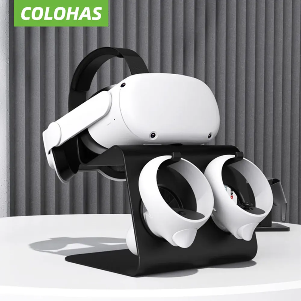 Алюминиевый сплав Модернизированный VR стенд для Quest2 дисплей и контроллер держатель крепление станция для Oculus Quest 2 VR аксессуары
Алюминиевый сплав Модернизированный VR стенд для Quest2 дисплей и контроллер держатель крепление станция для Oculus Quest 2 VR аксессуары