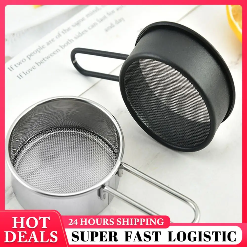 Sugar Powder Mesh Sieve Hand-held Small Baking Tool 40 Mesh Wire Fine Mesh Universal Kitchen Gadgets Household Flour Sieve
Sugar Powder Mesh Sieve Hand-held Small Baking Tool 40 Mesh Wire Fine Mesh Universal Kitchen Gadgets Household Flour Sieve
