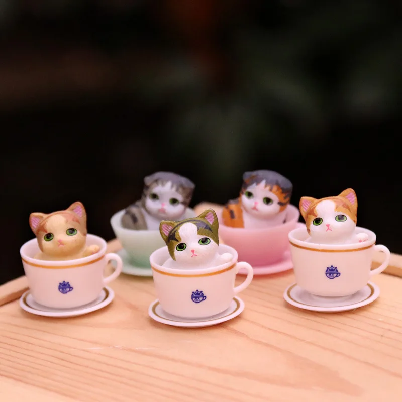 TL Action Figure Model Mini Tea cup Kitty figurine Small flower cat cup Small Ornaments Creative Gift Accessories Toys for Child
TL Action Figure Model Mini Tea cup Kitty figurine Small flower cat cup Small Ornaments Creative Gift Accessories Toys for Child