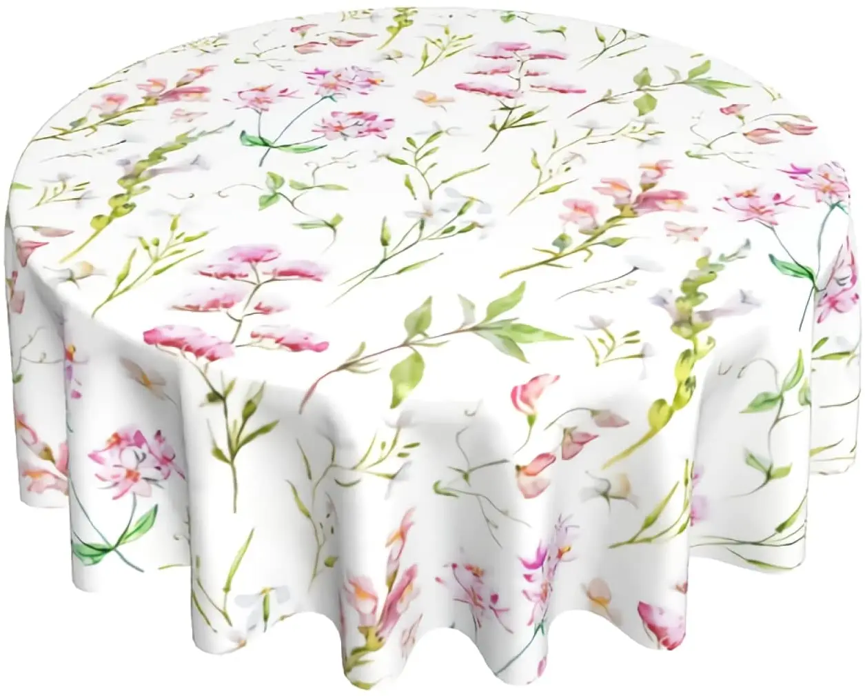 Summer Round Tablecloth 60in Delicate Watercolor Flower Table Cloth Washable Table Cover Waterproof and Stain-Proof for Kitchen
Summer Round Tablecloth 60in Delicate Watercolor Flower Table Cloth Washable Table Cover Waterproof and Stain-Proof for Kitchen