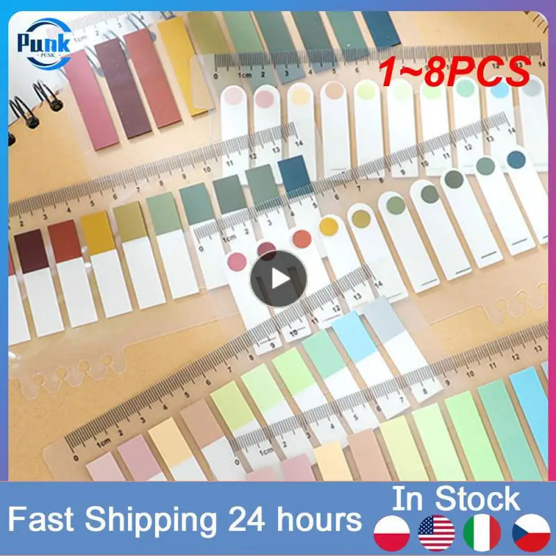 1~8PCS Sheets Colorful Notes Memo Pad Self Adhesive Label Bookmarks Notepad School Office Stationery Supplies
1~8PCS Sheets Colorful Notes Memo Pad Self Adhesive Label Bookmarks Notepad School Office Stationery Supplies