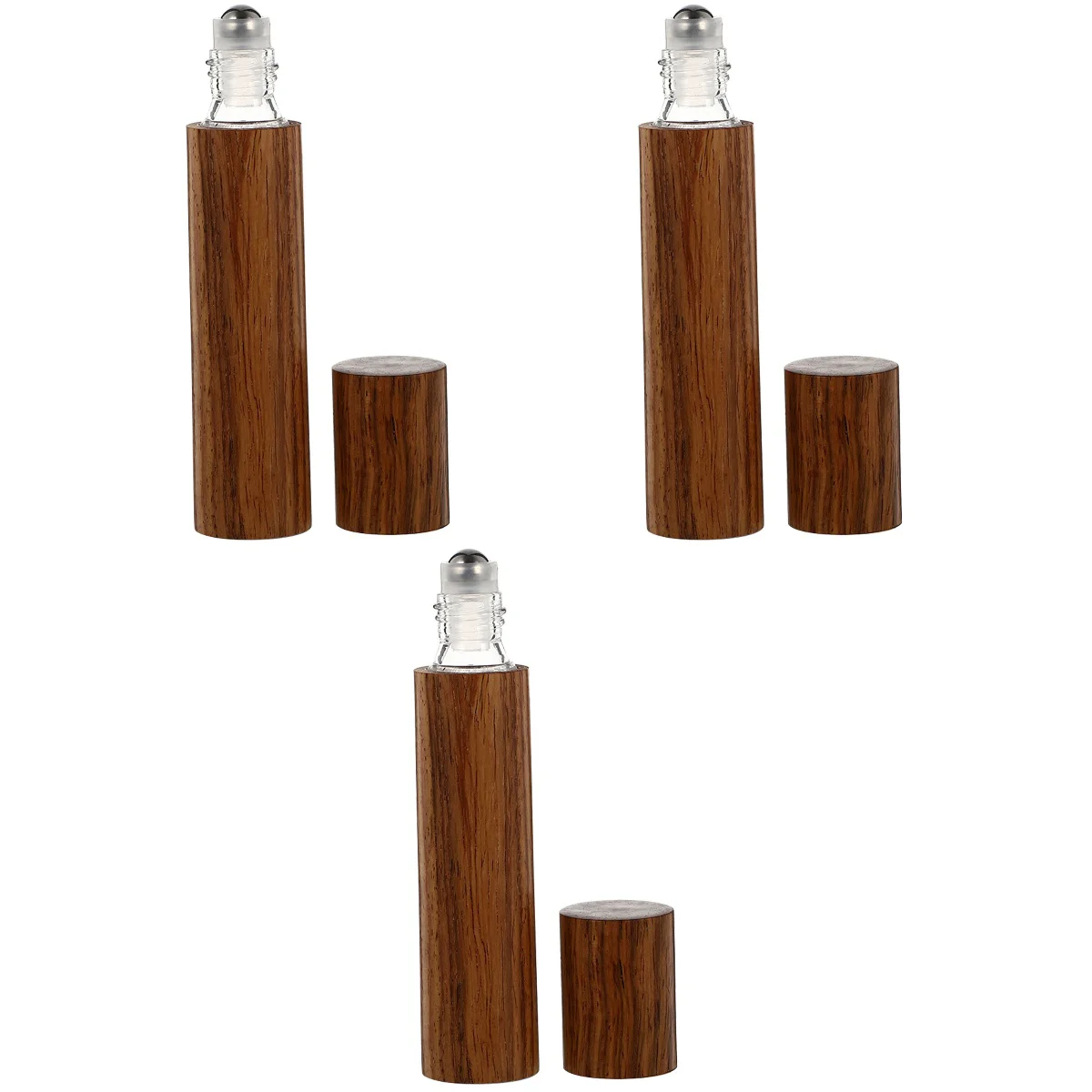 Герметичная Бутылка-ролик для эфирного масла, 3 шт., деревянная бутылка-ролик (темно-красная) 
Герметичная Бутылка-ролик для эфирного масла, 3 шт., деревянная бутылка-ролик (темно-красная)