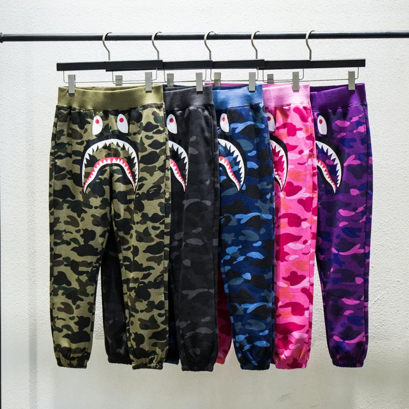 Bape Colorful printed animal teeth personality fashion street leggings trousers and sweatpants
Bape Colorful printed animal teeth personality fashion street leggings trousers and sweatpants
