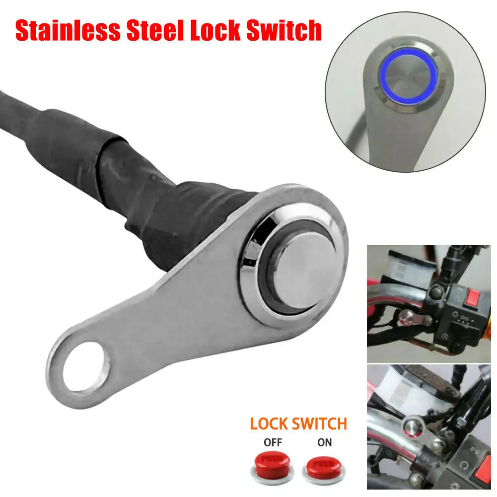 LED Motorcycle Switch ON-OFF Handlebar Mounting Button For Working Light Switch 12V Motorbike Electrical System Accessories
LED Motorcycle Switch ON-OFF Handlebar Mounting Button For Working Light Switch 12V Motorbike Electrical System Accessories