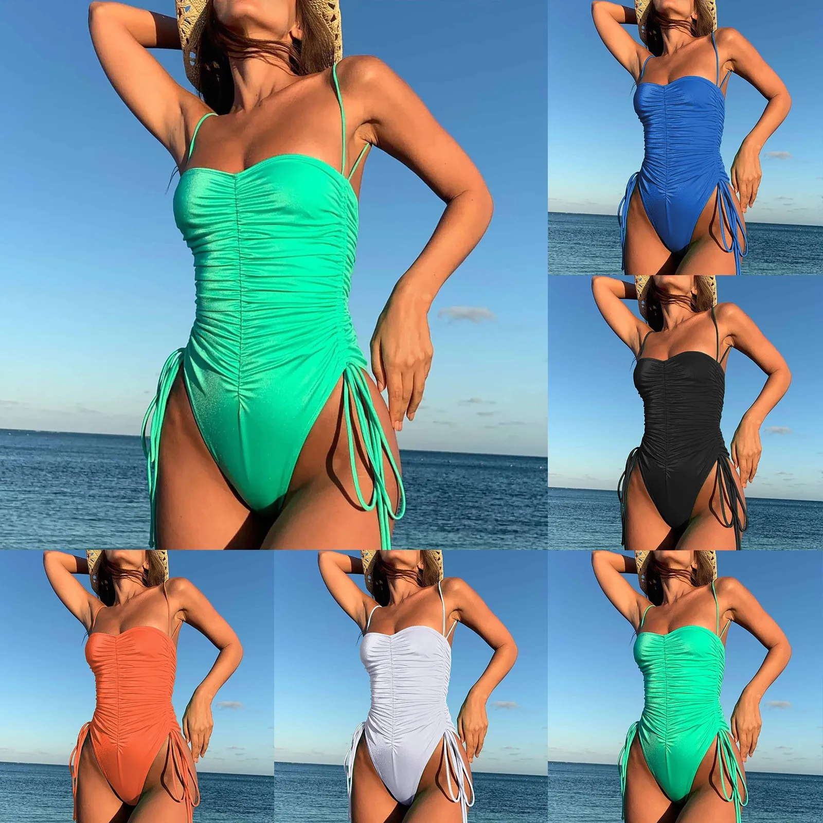 2023 Women's Swimsuit Sexy Cut Out Swimsuit With Waistband High Waist Front Lace Up Swimsuit Sexy Woman Transparent Bikini
2023 Women's Swimsuit Sexy Cut Out Swimsuit With Waistband High Waist Front Lace Up Swimsuit Sexy Woman Transparent Bikini
