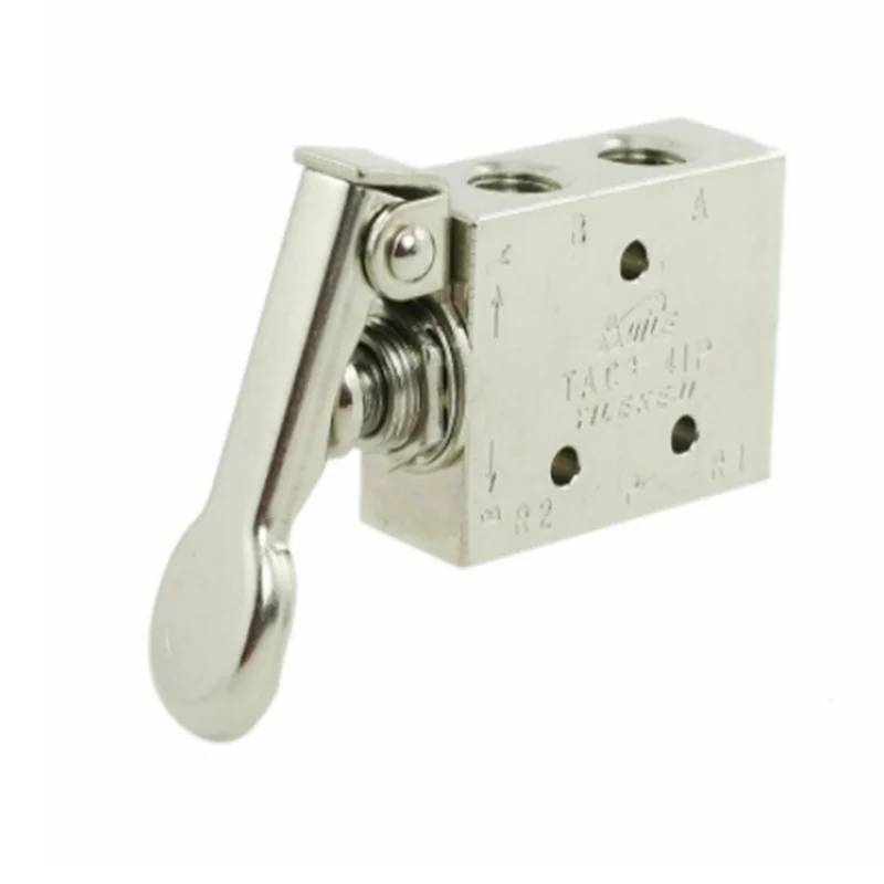 1pc Pneumatic 2 Position 5 Way Spring Return Lever Manual Air Valve Mechanical Control BSPT 1/8"
1pc Pneumatic 2 Position 5 Way Spring Return Lever Manual Air Valve Mechanical Control BSPT 1/8"