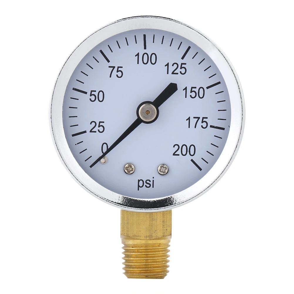 1pc Mini Accurate Pressure Gauge For Fuel Air Oil Liquid Water 0-200psi 1/4" NPT Thread Mount Pressure Gauge Pressure Gauge
1pc Mini Accurate Pressure Gauge For Fuel Air Oil Liquid Water 0-200psi 1/4" NPT Thread Mount Pressure Gauge Pressure Gauge
