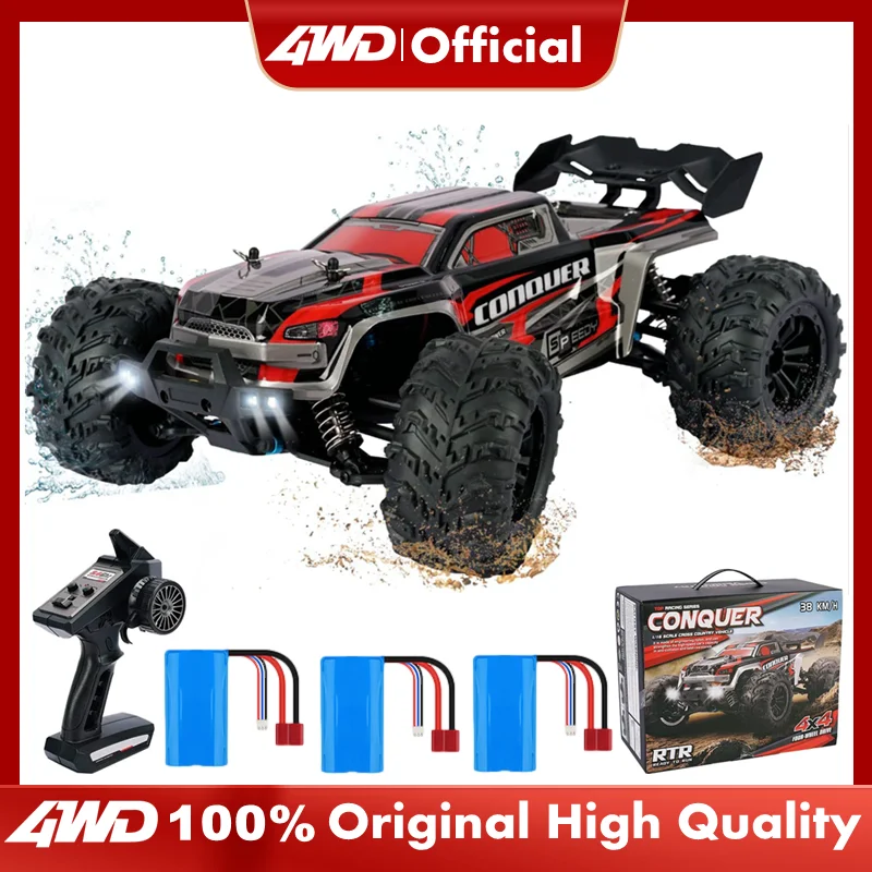 4WD RC Car Professional Racing High Speed Remote Control Vehicles Waterproof 4x4 Off Road Monster Radio Truck for Kids Adults
4WD RC Car Professional Racing High Speed Remote Control Vehicles Waterproof 4x4 Off Road Monster Radio Truck for Kids Adults