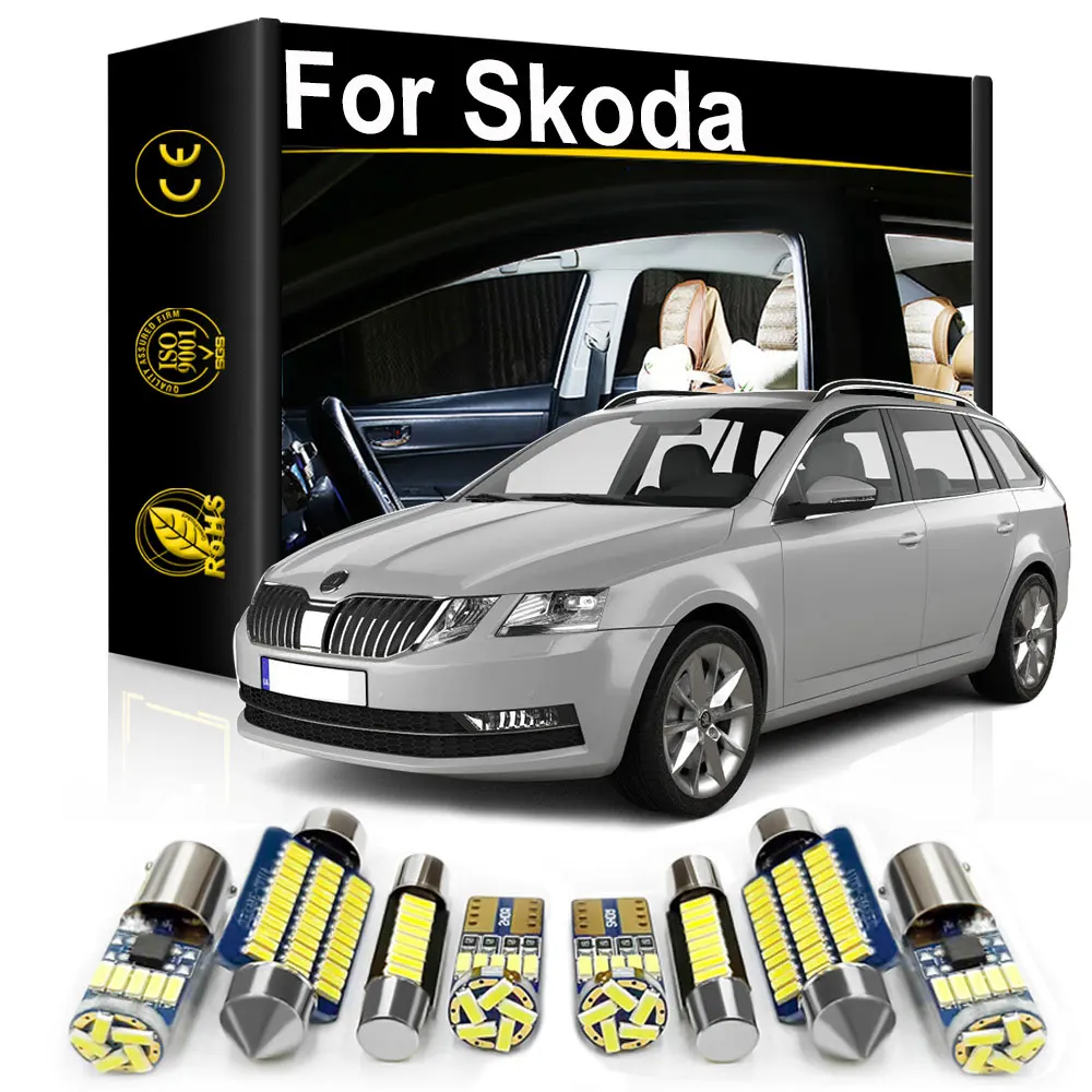 For Skoda Octavia Superb Fabia 1 2 3 Rapid Yeti Roomster Kodiaq Karoq Citigo Accessories Canbus Car Interior LED Light Kit
For Skoda Octavia Superb Fabia 1 2 3 Rapid Yeti Roomster Kodiaq Karoq Citigo Accessories Canbus Car Interior LED Light Kit