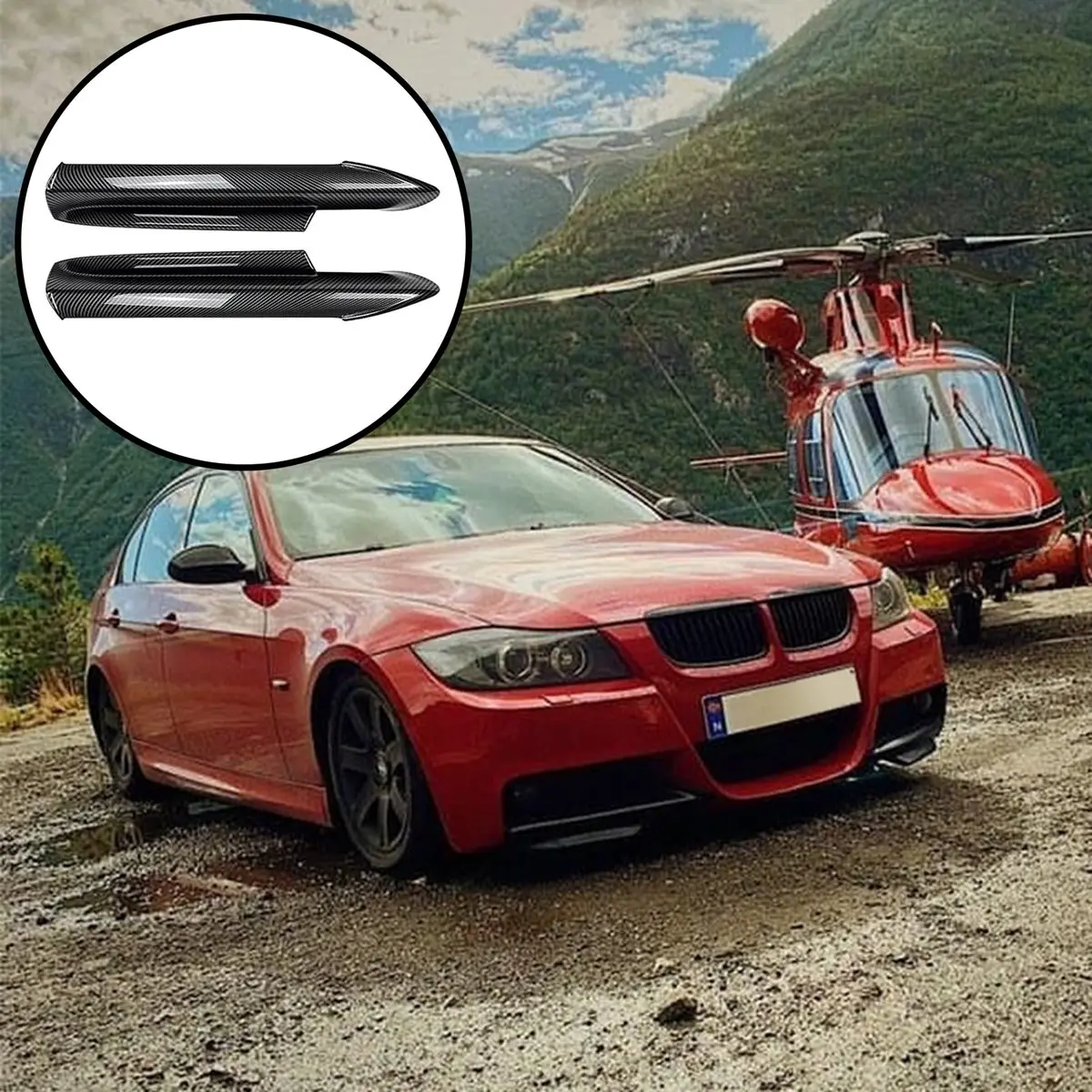 For BMW 3 Series E90 E91 M-Tech 320I 330I 2005-2008 Front Bumper Lip Angle Diffuser Splitter Spoiler Protector Carbon
For BMW 3 Series E90 E91 M-Tech 320I 330I 2005-2008 Front Bumper Lip Angle Diffuser Splitter Spoiler Protector Carbon