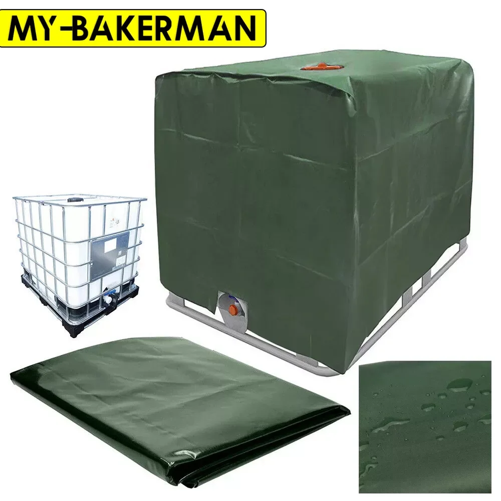 Green 1000 liters IBC container aluminum foil waterproof and dustproof cover rainwater tank Oxford cloth UV protection cover
Green 1000 liters IBC container aluminum foil waterproof and dustproof cover rainwater tank Oxford cloth UV protection cover